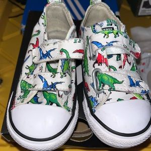 Toddler Boys Dinosaur Converse